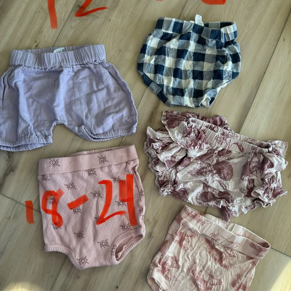 kate quinn Kids Diaper Covers in Blue, Pink, and Purple